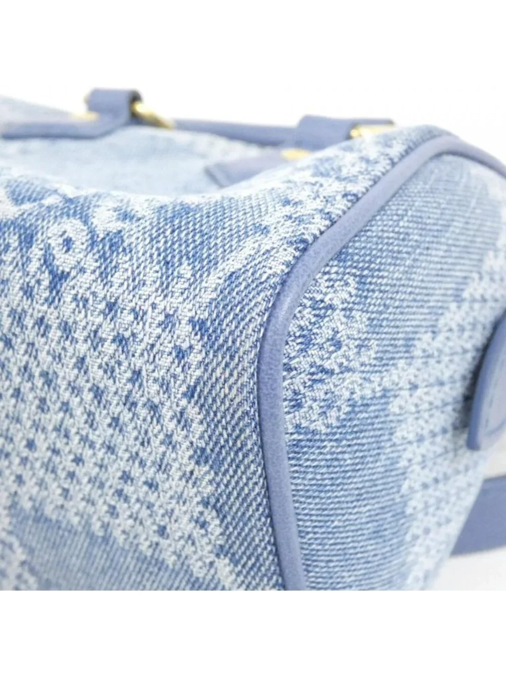Louis Vuitton Damier Denim Speedy Bandouliere 18